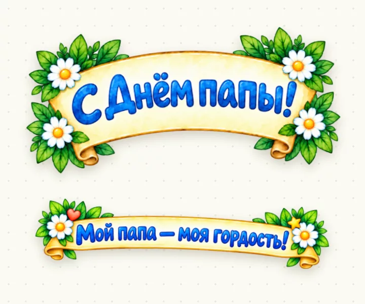 Мини-фотозона ко Дню отца — фото 2