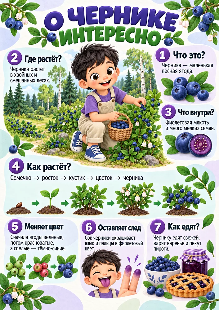 Инфографика для детей "Интересно о..." — фото 2